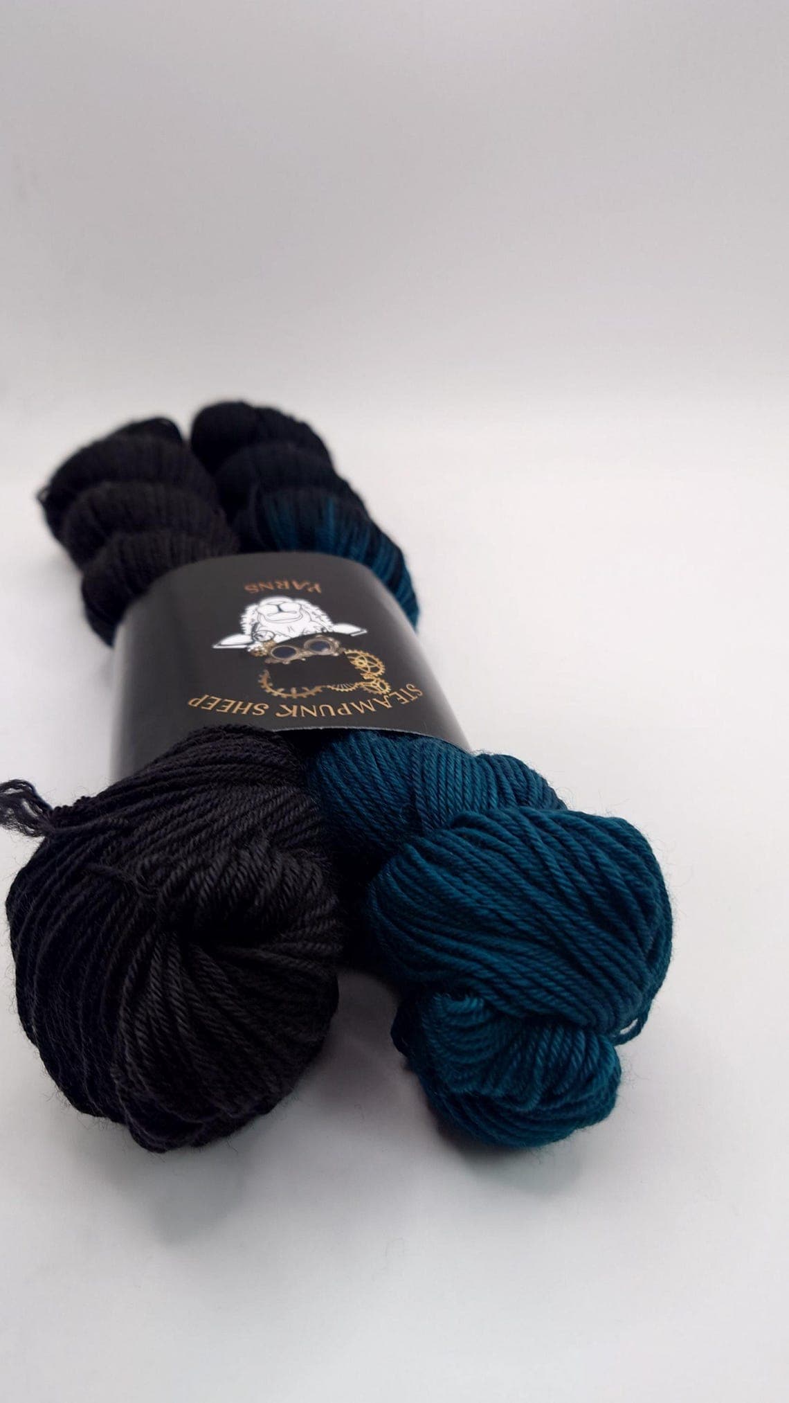 The Alchemists Raven's Nest - 2 x 50gg Superwash Platinum Sock Yarn