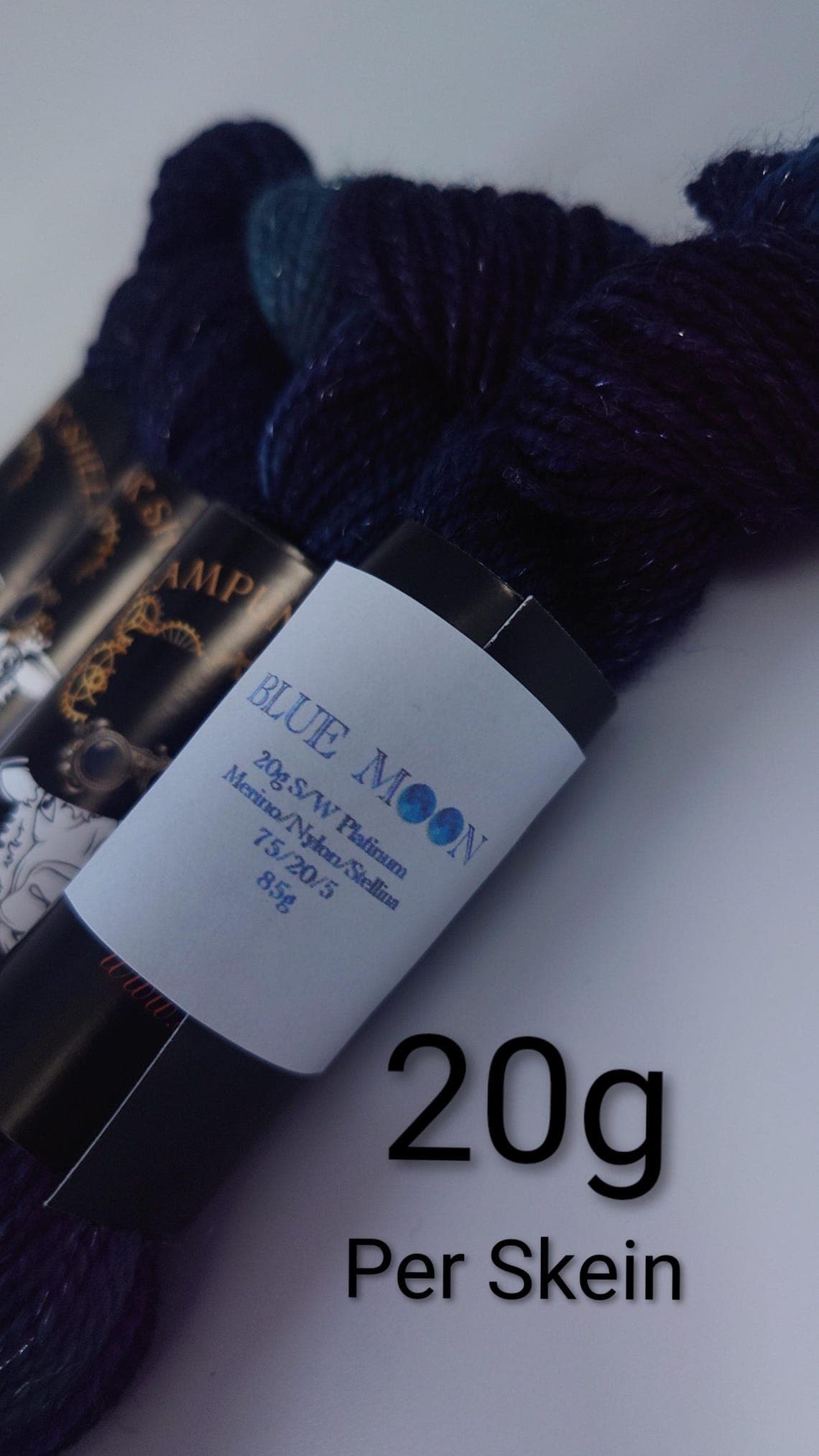 Blue Moon - 20g Individual Mini Skein