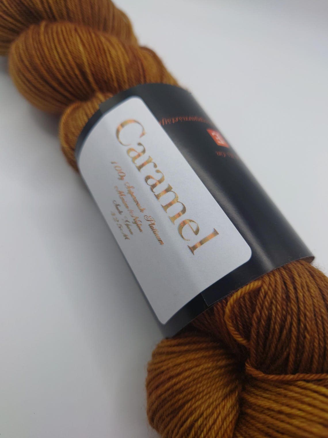 Caramel - 100g Superwash Platinum Sock Yarn